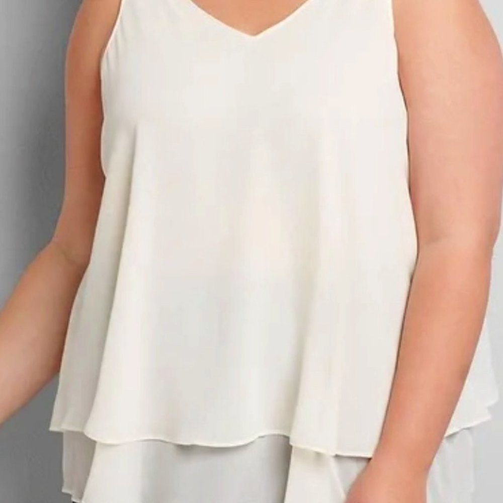 Lane Bryant Chiffon Swing Camisole